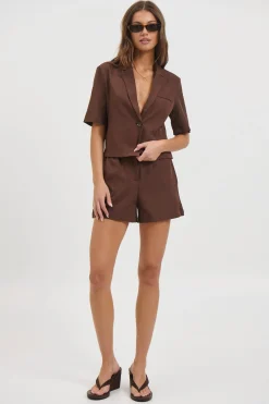 Zoe Short Chocolate